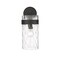 Z-Lite Fontaine 1 Light Wall Sconce, Matte Black & Clear 3035-1SL-MB - alternate 5
